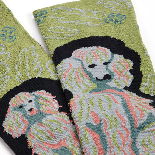 French poodle socks